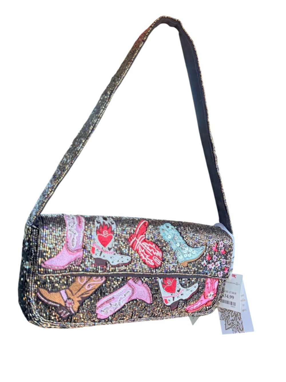 Viral Beaded Western Cowboy Boot Bag
Marshall's TJ Maxx Ross NWT - Picture 3 of 10